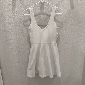 Beyond Yoga White Athletic Dress